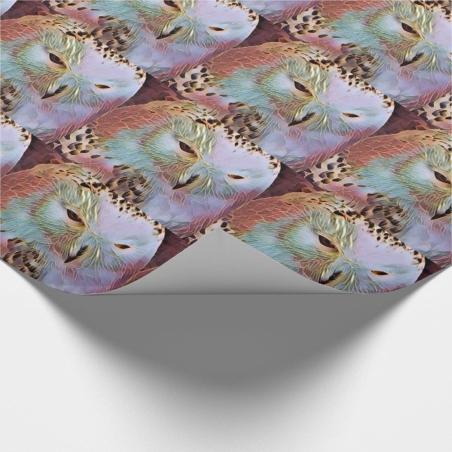 PAPIER CADEAU HIBOU (Coin)