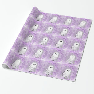 Papier Cadeau Hibou mignon