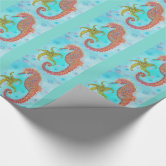 Papier Cadeau Hippocampe impertinent