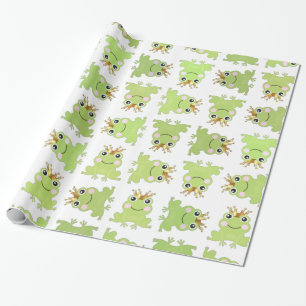 Papier Cadeau Histoire de conte de fées Prince Grenouille Baby S
