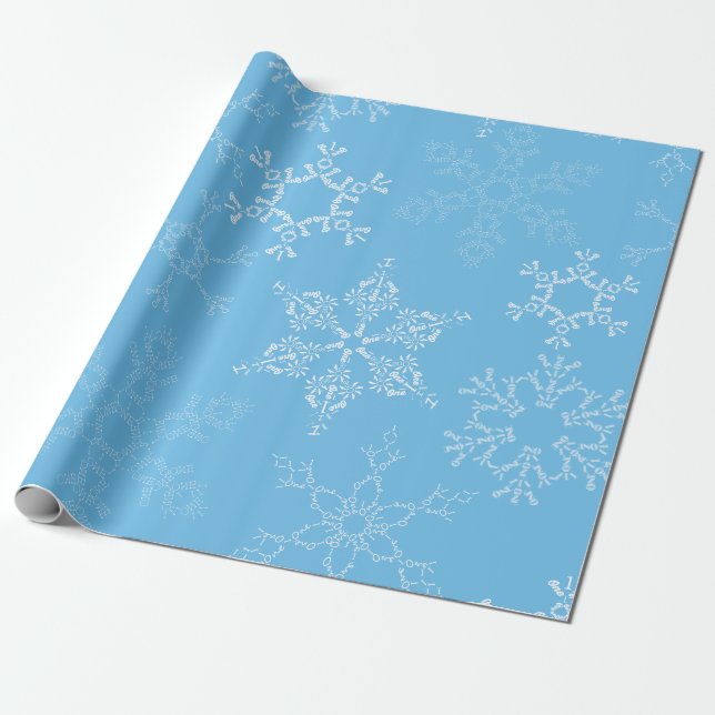 Papier Cadeau Hiver Onederland Flocon de neige 1ère fête d'anniv (Déroulé)