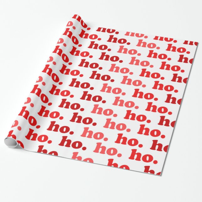 Papier Cadeau ho. ho. ho. (Déroulé)