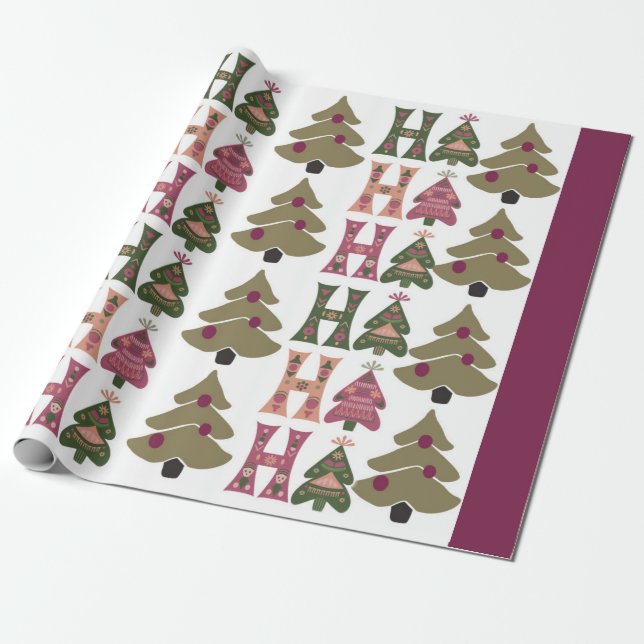 Papier Cadeau Ho ho ho (Déroulé)
