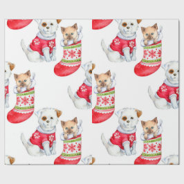 Papier Cadeau HoHoHo