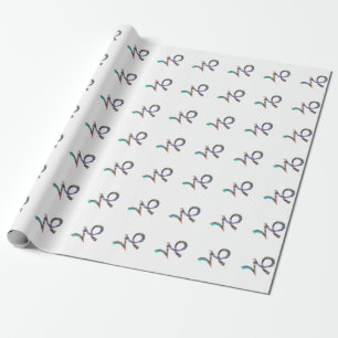 Papier Cadeau hologramme Capricorne