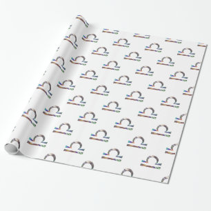 Papier Cadeau hologramme Libra