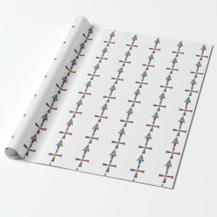 Papier Cadeau hologramme Sagittarius