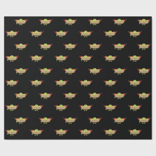 PAPIER CADEAU HOMME DE HOT-DOG