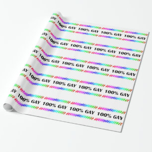 Papier Cadeau Homosexuel de 100%