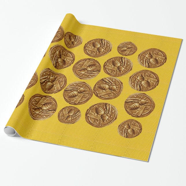 PAPIER CADEAU HONEY BEE, MAINTIEN DES OEUVRES - FOURNITURES DE M (Déroulé)