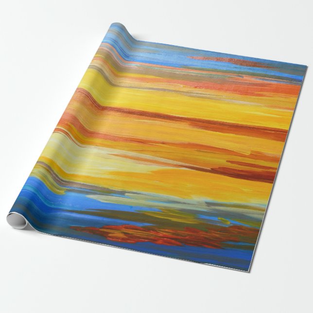 Papier Cadeau Horizon - Papier d'enrobage (Déroulé)