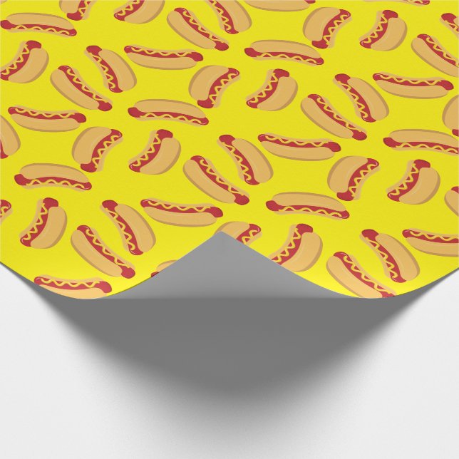 Papier Cadeau Hot Dog Anniversaire de enfant Party Cuire mignonn (Coin)