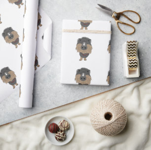 Papier Cadeau Hugo le chien de saucisse