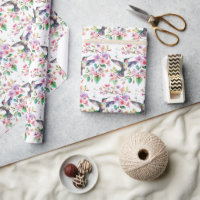 Hummingbirds Fleurs Motif de couronne