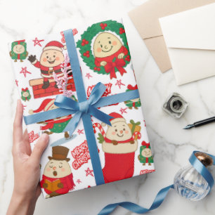 Papier Cadeau Humpty Dumpty Christmas mignon