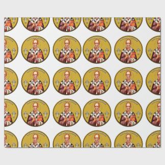 Papier Cadeau icône orthodoxe de Saint Nicolas 01