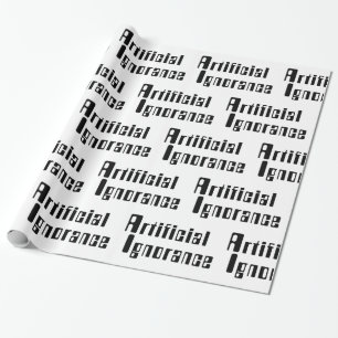 Papier Cadeau Ignorance artificielle