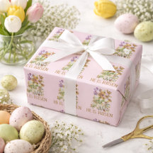 Il Est Ressuscité Floral de Pâques