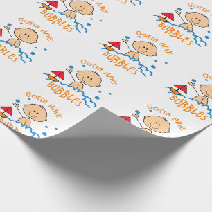 Papier Cadeau Il Faut Avoir Des Bulles
