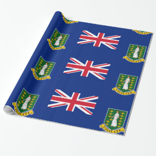 Papier Cadeau Îles Vierges britanniques