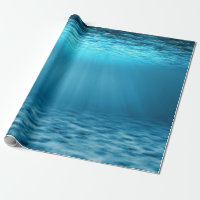 Illustration d'une scène sous-marine d'océan bleu