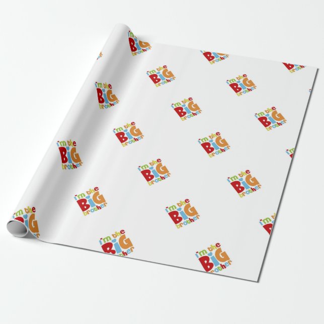 PAPIER CADEAU IM LE FRÈRE (Déroulé)