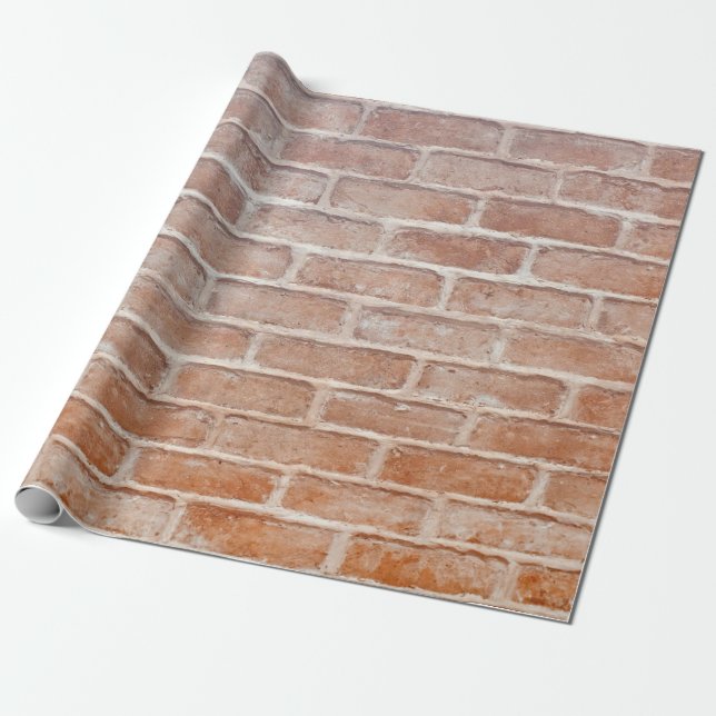 Papier Cadeau Image of Background brick wall textureabstract, ag (Déroulé)