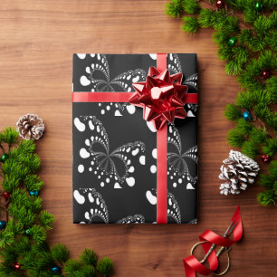 Papier Cadeau Image papillon stylisée