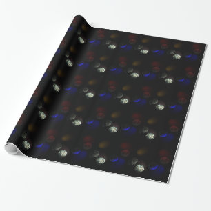 Papier Cadeau Imager cystal coloré