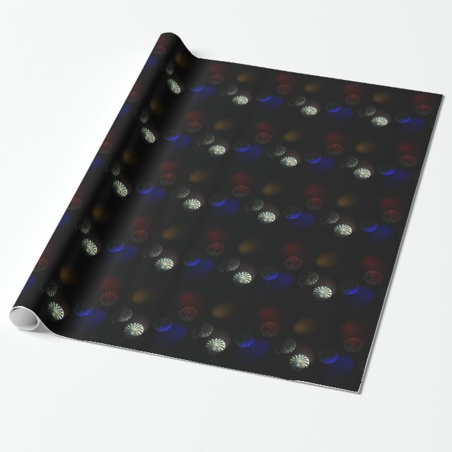Papier Cadeau Imager cystal coloré (Déroulé)