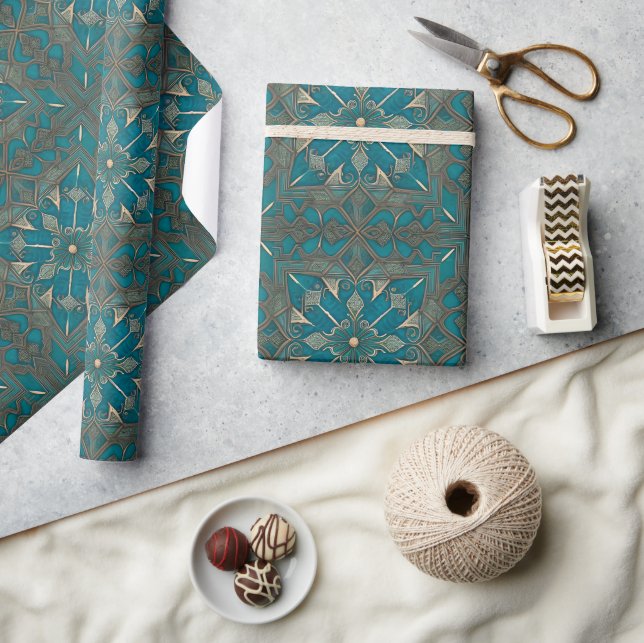 Papier Cadeau Imperturbability pattern (Artisanat)