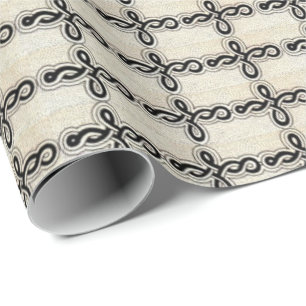 Papier Cadeau impression de courbes