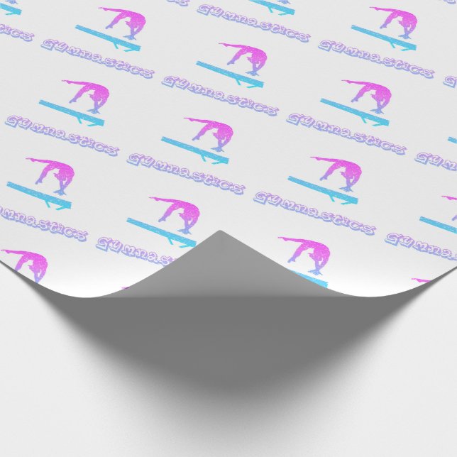 Papier Cadeau Impression du solde de la gymnastique (Coin)
