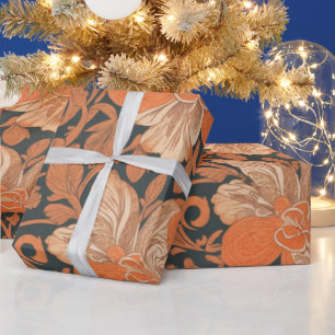 Papier Cadeau Impression hawaïenne Ohai Alii v2 motif papier d'e