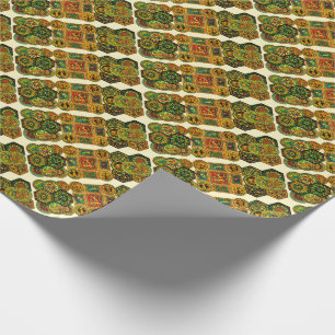 Papier Cadeau imprimé de motifs Renaissance italienne