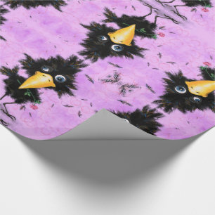 Papier Cadeau In Love Crow - Drôle
