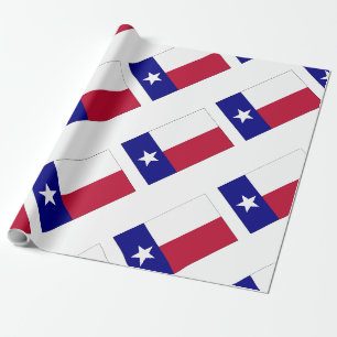 Papier Cadeau Indicateur Texas Lone Star