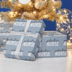 Papier Cadeau Infirmière pédiatrique Enfants Infirmière Apprécia