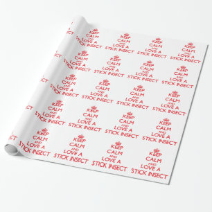 Papier Cadeau Insecte de bâton