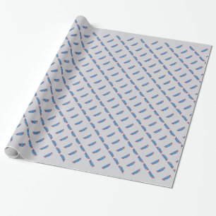 Papier Cadeau Insigne d'ailes du pilote - Aviation