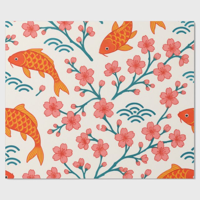 Papier Cadeau inspiré du japonais (Plat)