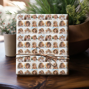 Papier Cadeau Instagram Photo Collage - 9 de vos photos préférée