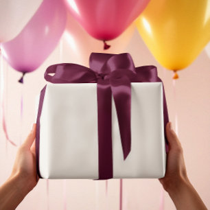 Papier Cadeau Intemporel - Papier blanc pour l'enlèvement du sab