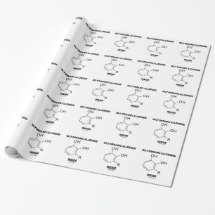 Papier Cadeau Intérieur organique huileux d'allergène (molécu