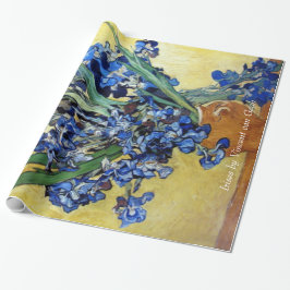 Papier Cadeau Irises de Vincent van Gogh.