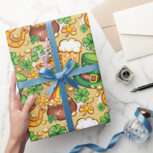 Papier Cadeau Irish Fun