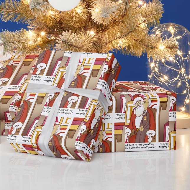 Papier Cadeau IRS Naughty List Holiday (Vacances)