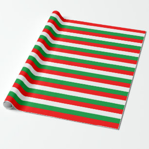 Papier Cadeau italie hongrie bulgarie iran mexique drapeau de Ma