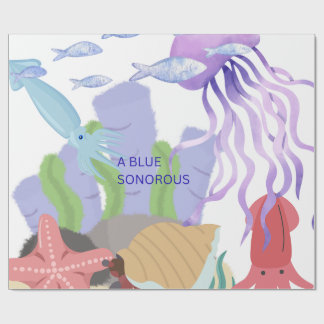 Papier Cadeau its a whole ocean vibe portray