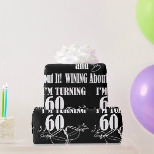 Papier Cadeau J'Ai 60 Ans Et Je Gagne À Propos Du Papier Envelop